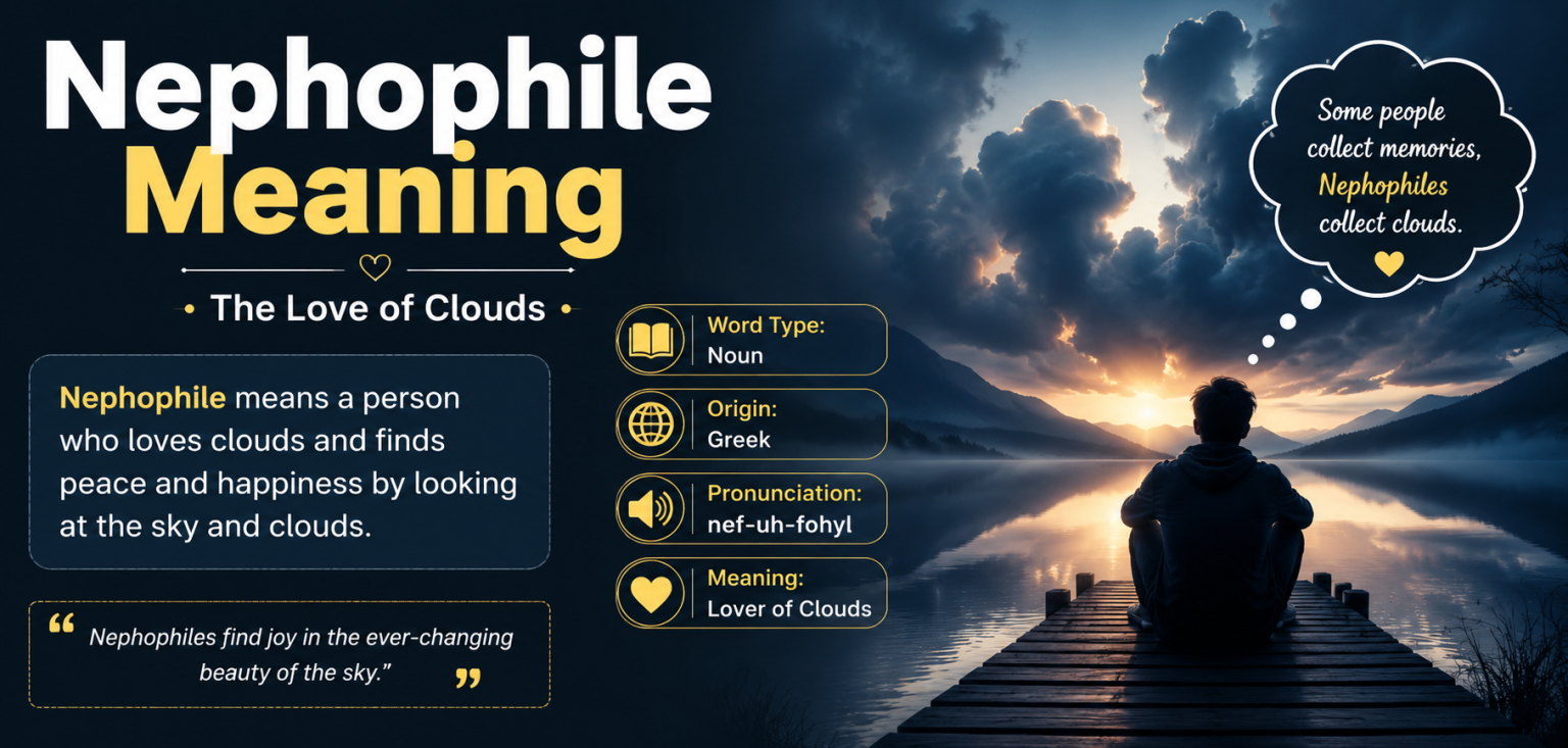 Nephophile Meaning