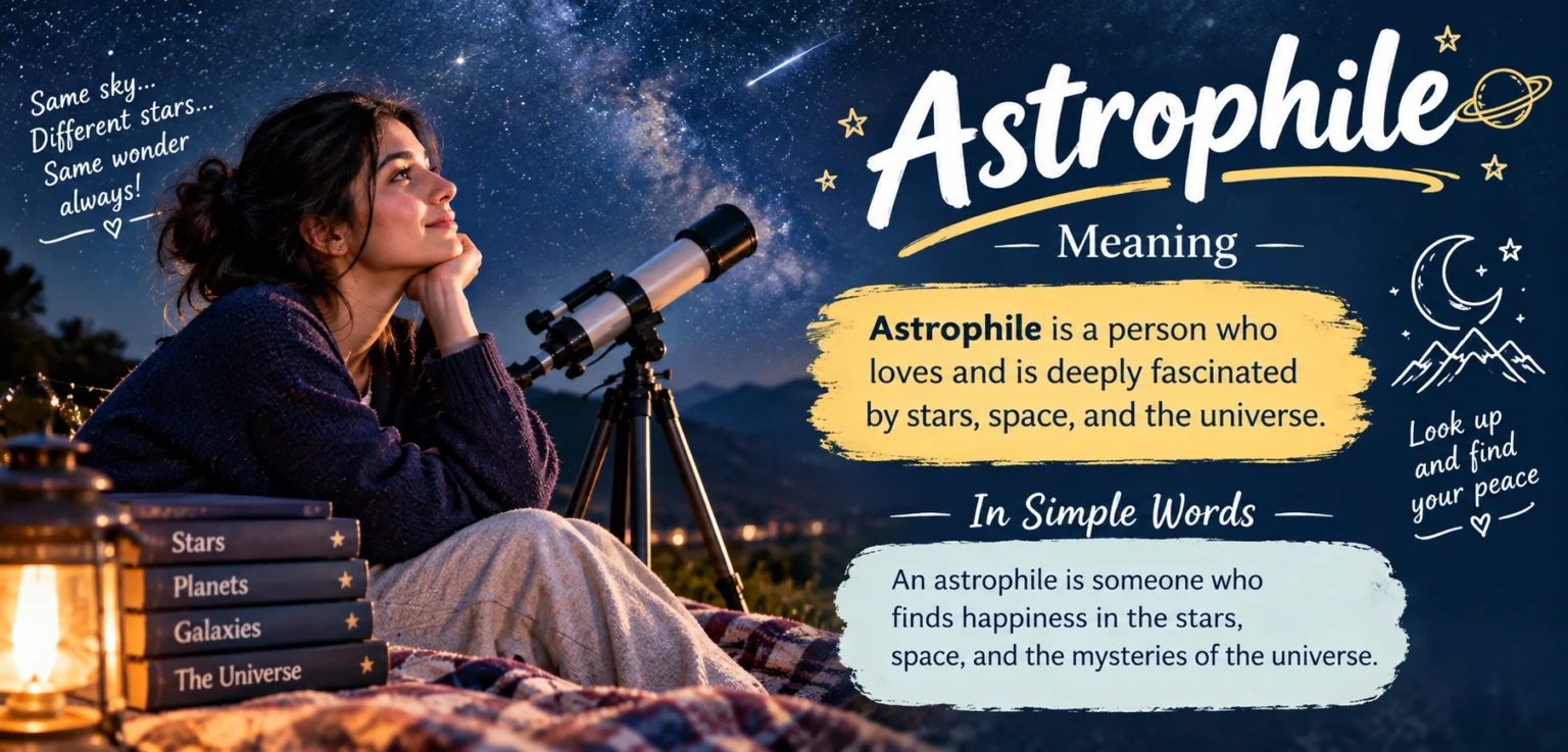 Astrophile Meaning