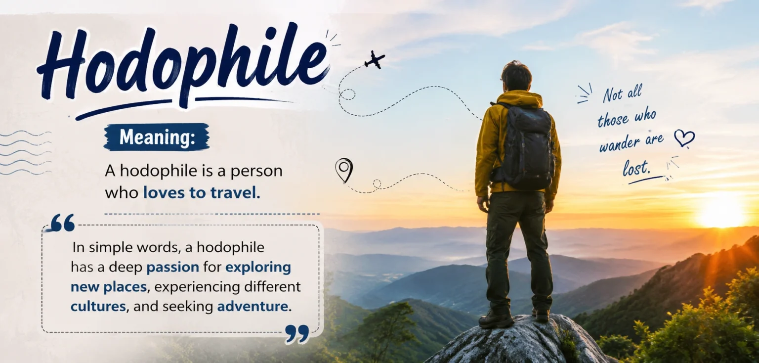 Hodophile Meaning