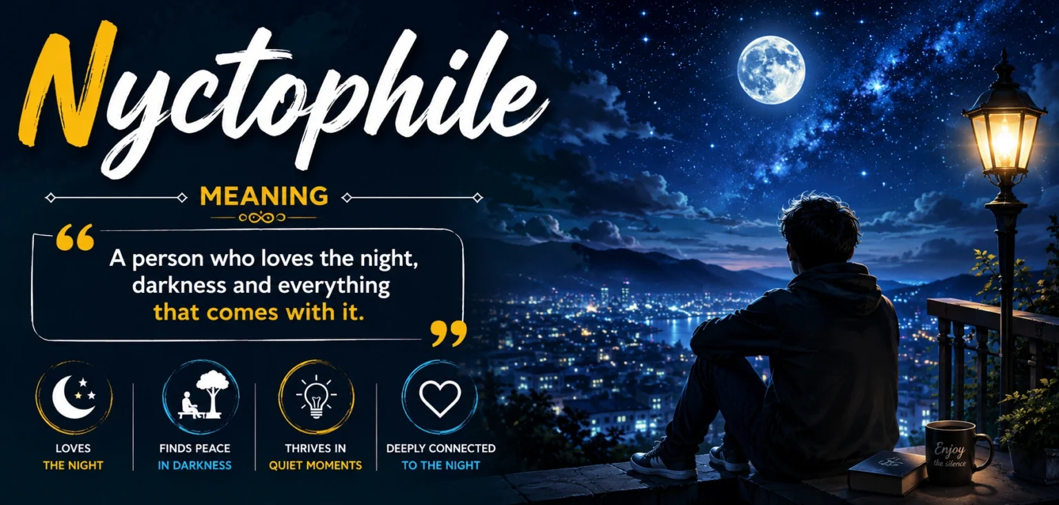 Nyctophile Meaning