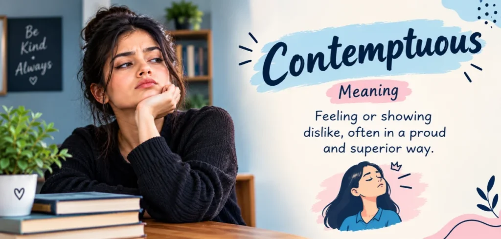 Contemptuous Meaning