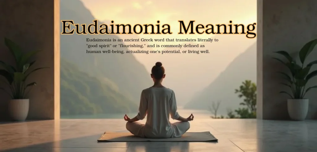 Eudaimonia Meaning
