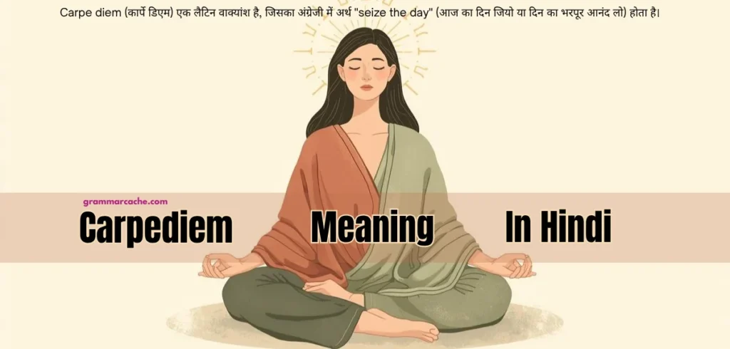 Carpediem Meaning In Hindi